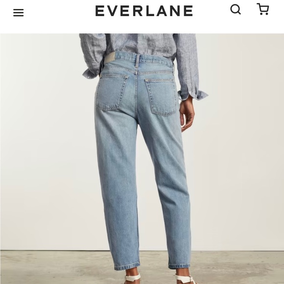 Everland The Summer Slouch Jean BRAND NEW - Picture 3 of 3